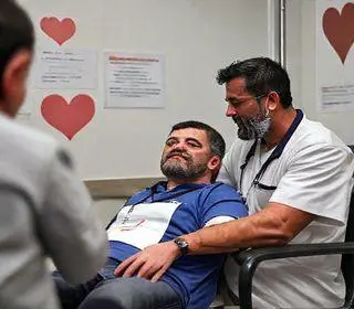 Campanha de doação de sangue